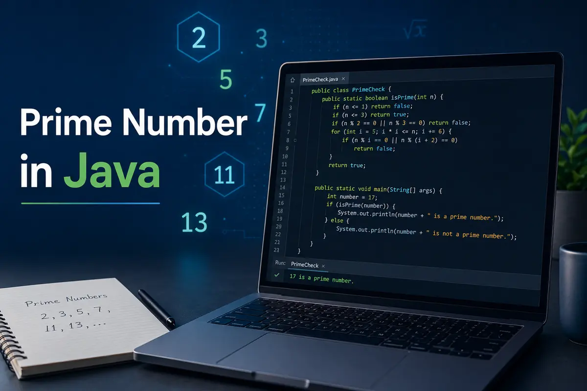 Prime Number in Java