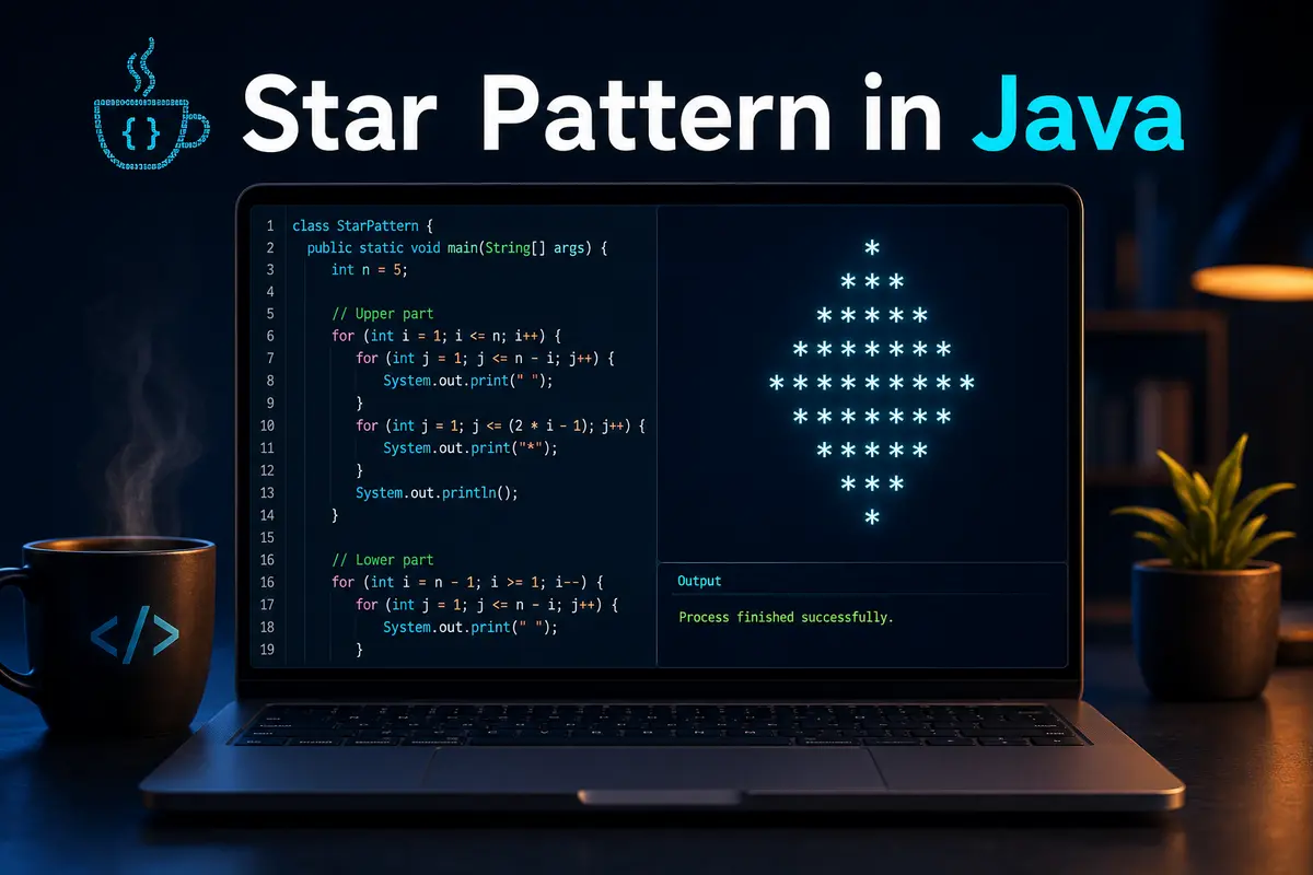 Star Pattern in Java